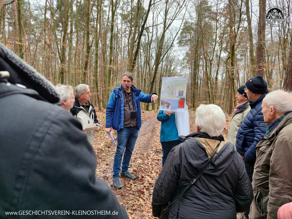 Schlacht von Dettingen: Schlachtfeldbegehung mit den Heimat und Geschichtsverein Kleinostheim