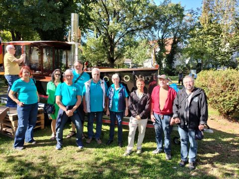 Besuch des Dampfmaschinen-Museums in Großauheim